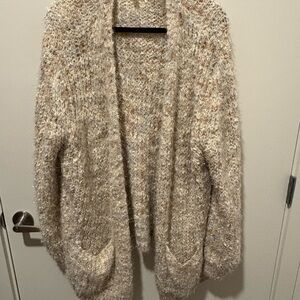 Maurice’s Glittery Tinsel Cardigan (3X)